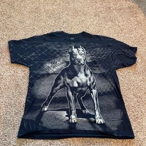 Black Dog Graphic T-Shirt